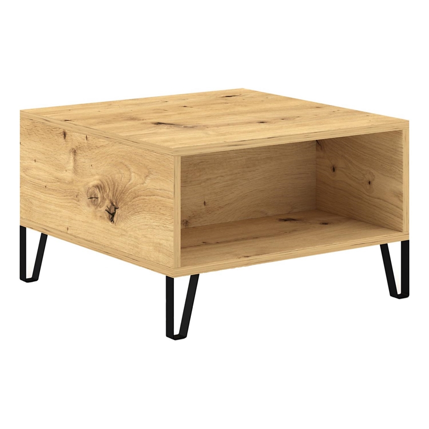 Table basse SULA en chêne artisanal