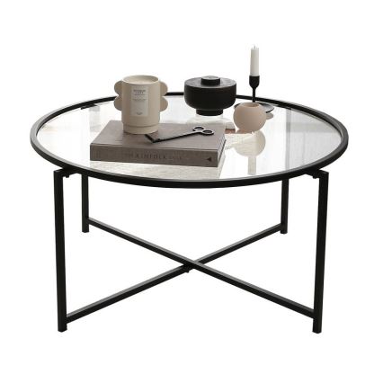 Table basse SUN 40x83 cm noir