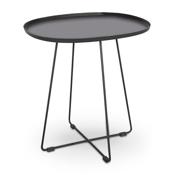 Table basse TINA 51x42 cm noir