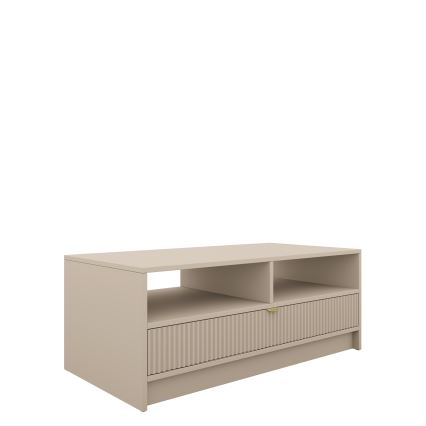 Table basse TIRENO 100x40 cm beige