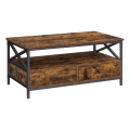 Table basse TOREN marron/noir