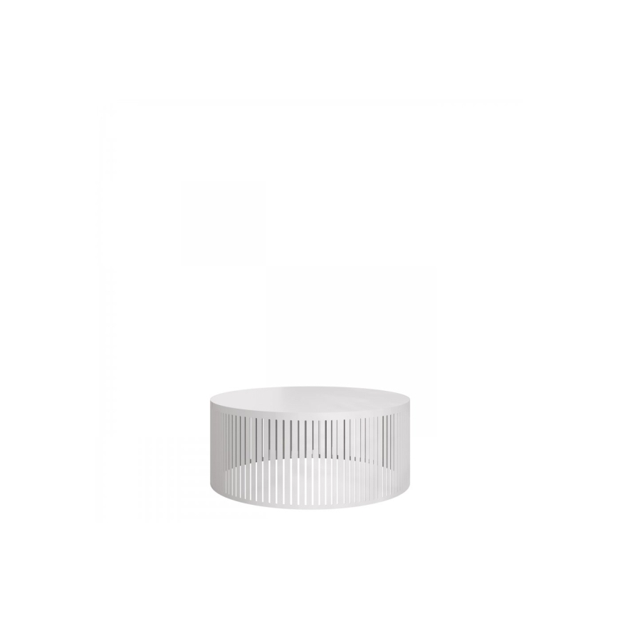 Table basse VELEDE 25x58,5 cm blanc