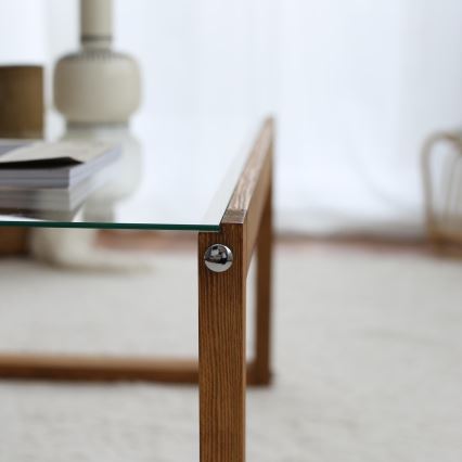 Table basse VIA 40x85 cm pin