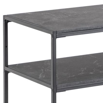 Table console ALMA anthracite