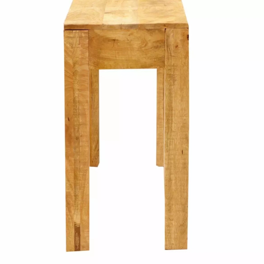 Table console MANU 76x110 cm bois massif/manguier