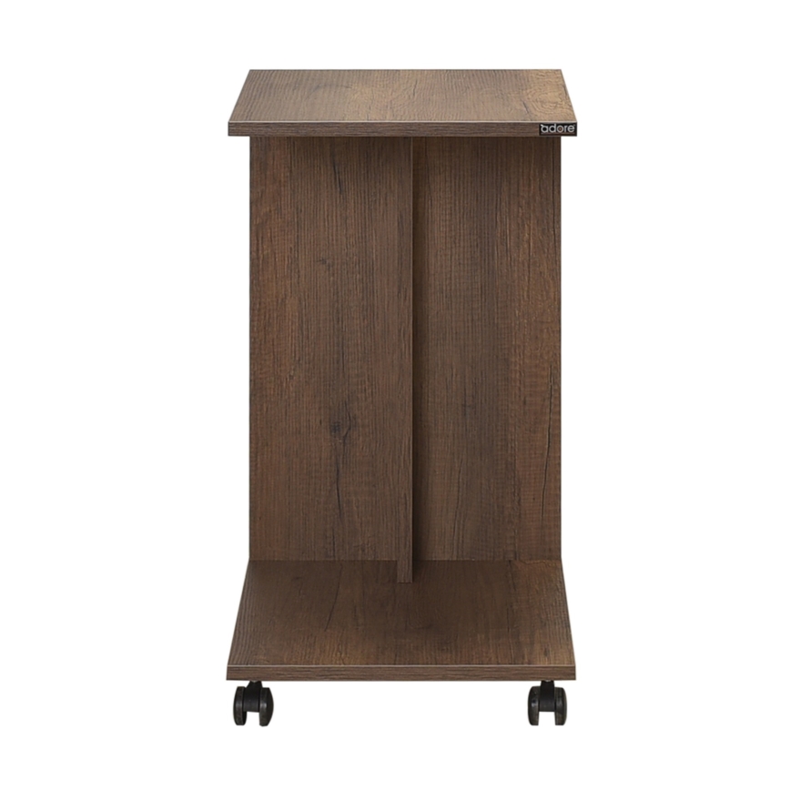 Table d'appoint 65x35 cm marron