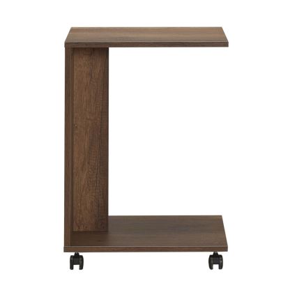 Table d'appoint 65x35 cm marron