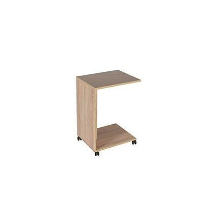 Table d'appoint 65x35 cm marron