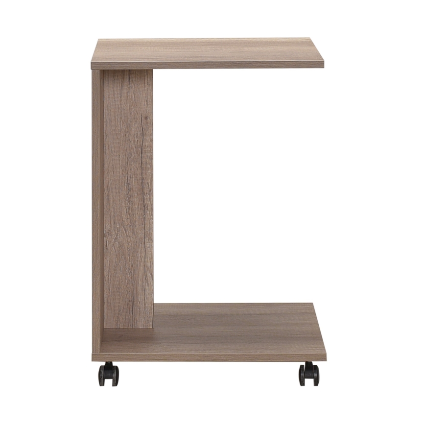 Table d'appoint 65x35 cm marron