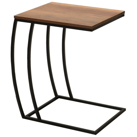 Table d'appoint 65x35 cm marron