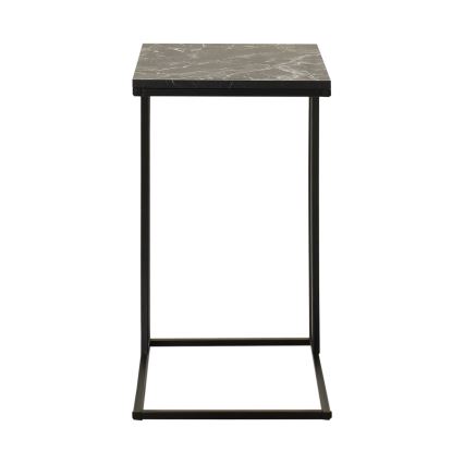 Table d'appoint 65x35 cm noir