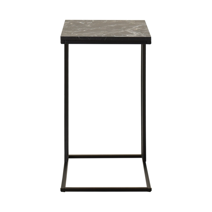 Table d'appoint 65x35 cm noir