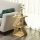 Table d'appoint ALBENI 50x30 cm marron