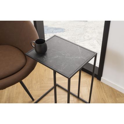 Table d'appoint ALMA anthracite