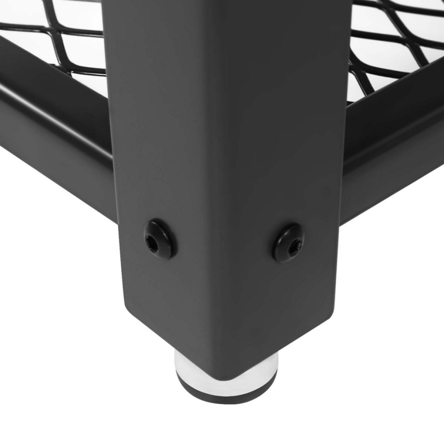 Table d'appoint ELDUR marron/noir