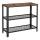 Table d'appoint LUVOR marron/noir