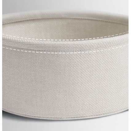 Table d'appoint NOIRA grise/blanche