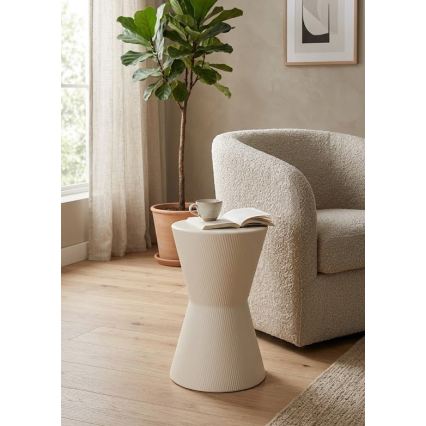 Table d'appoint PETIT Ø 29 cm blanche