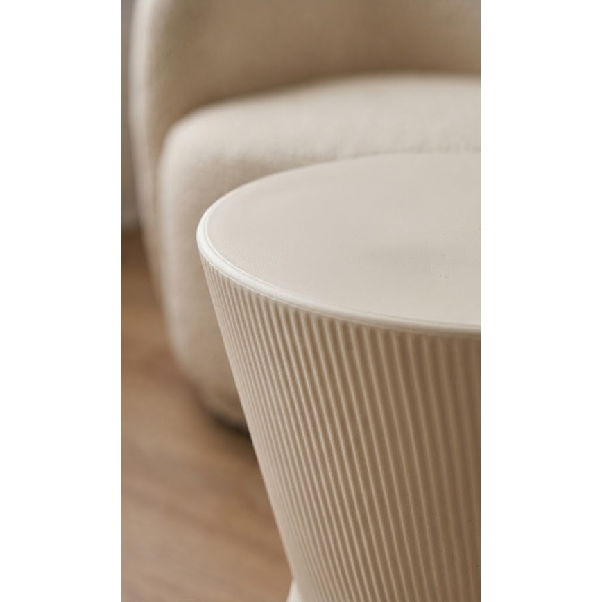 Table d'appoint PETIT Ø 29 cm blanche
