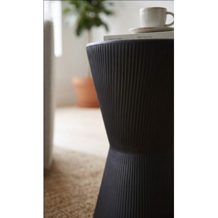 Table d'appoint PETIT Ø 29 cm, noire