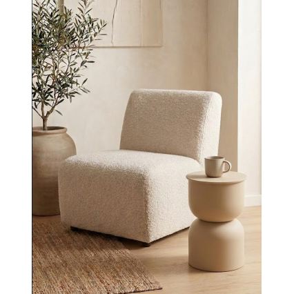 Table d'appoint PETIT Ø 31 cm beige