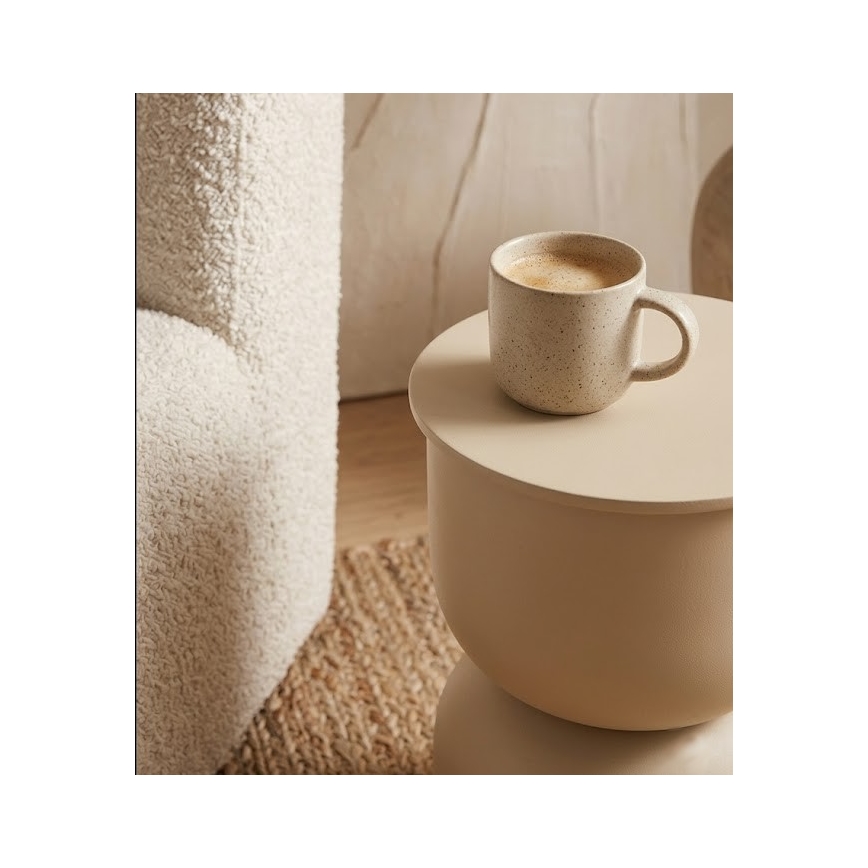Table d'appoint PETIT Ø 31 cm beige