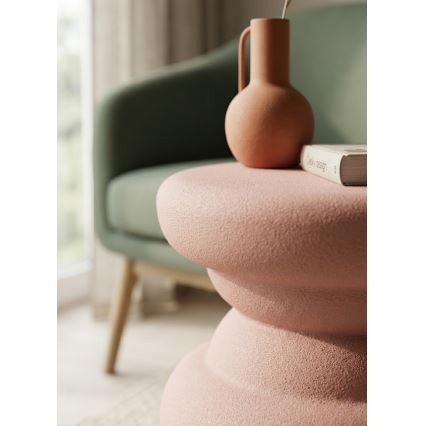 Table d'appoint PETIT Ø 31 cm rose