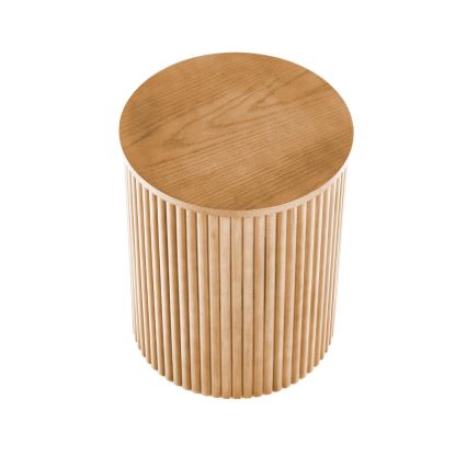 Table d'appoint WOODY 50x40 cm beige