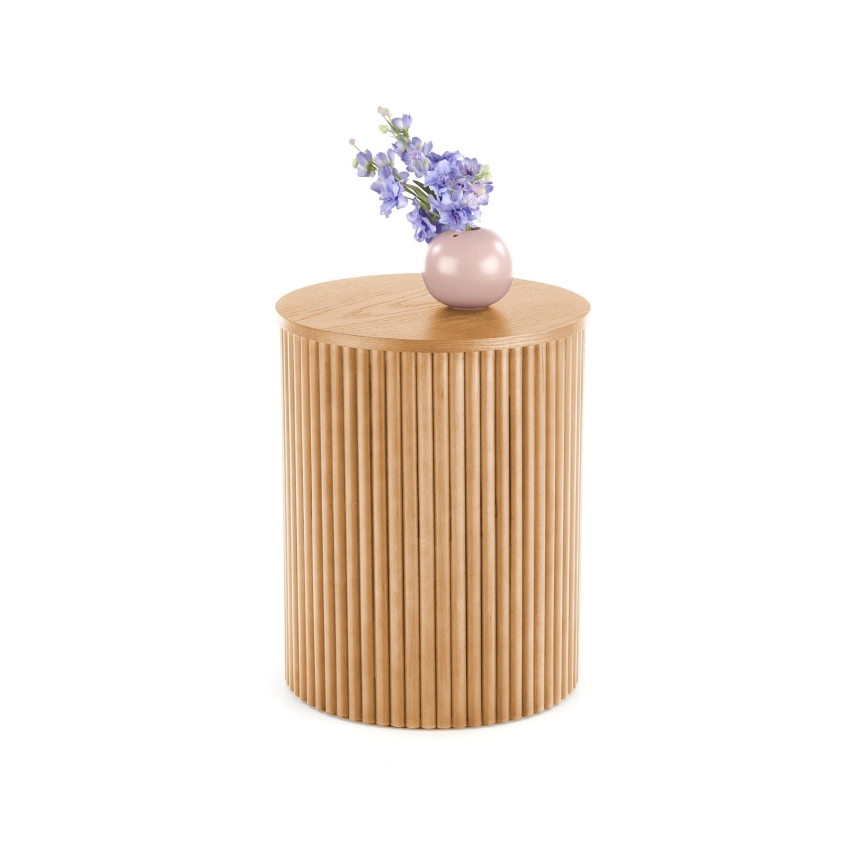 Table d'appoint WOODY 50x40 cm beige