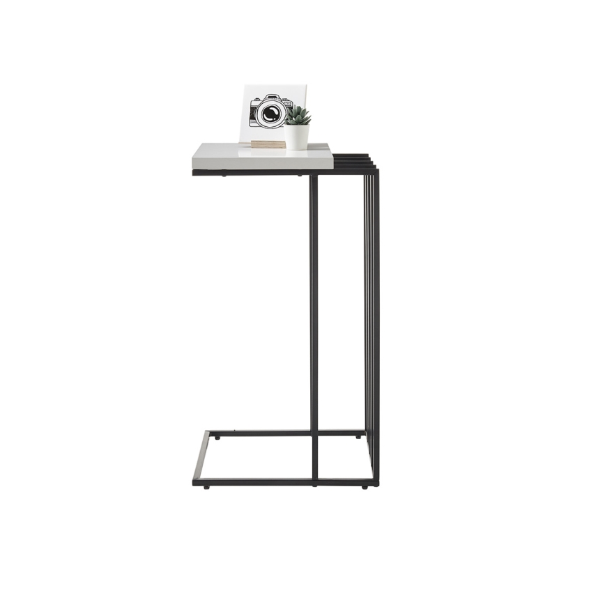 Table d'appoint ZAIRA blanche