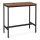 Table de bar BARTIS marron/noir