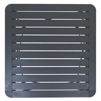 Table de camping pliable 70x70cm anthracite