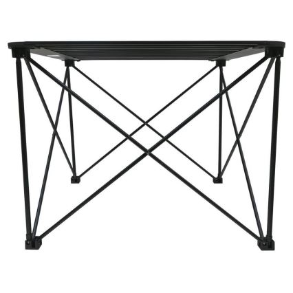 Table de camping pliable 70x70cm anthracite
