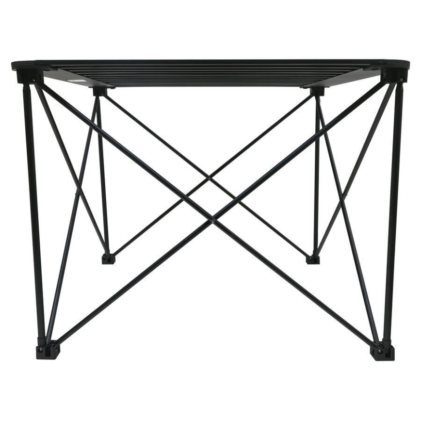 Table de camping pliable 70x70cm anthracite