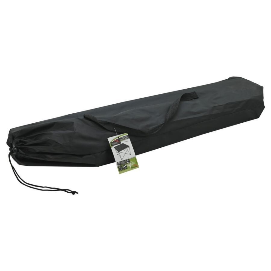 Table de camping pliable 70x70cm anthracite