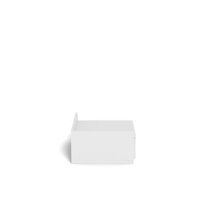 Table de chevet AVA 40 x 32 cm blanche