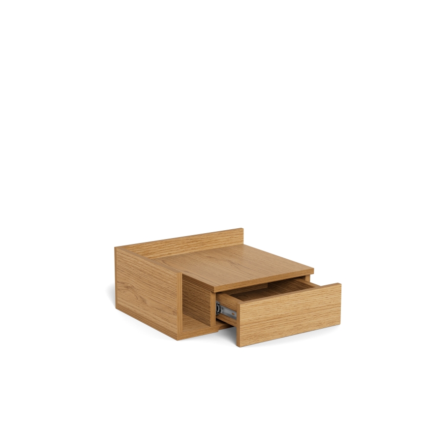 Table de chevet AVA 40x32 cm en chêne