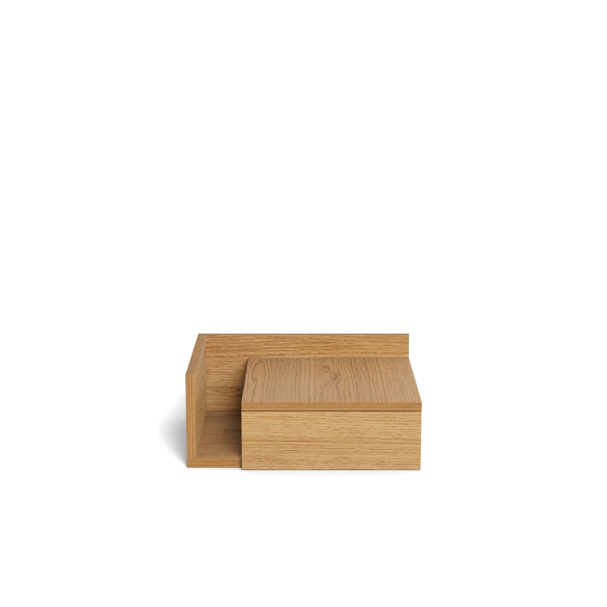 Table de chevet AVA 40x32 cm en chêne