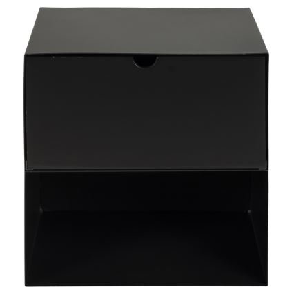 Table de chevet avec option de fixation murale BEKIM noir