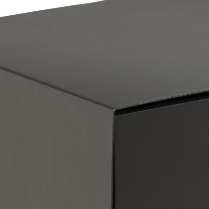 Table de chevet avec option de fixation murale BEKIM noir