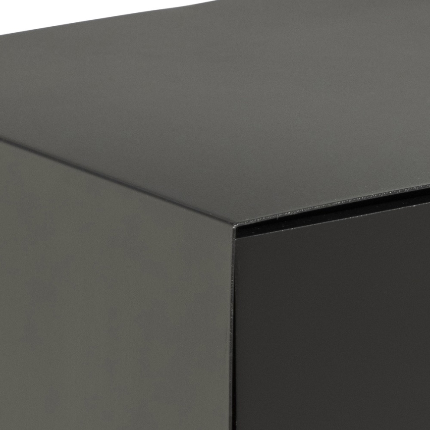 Table de chevet avec option de fixation murale BEKIM noir