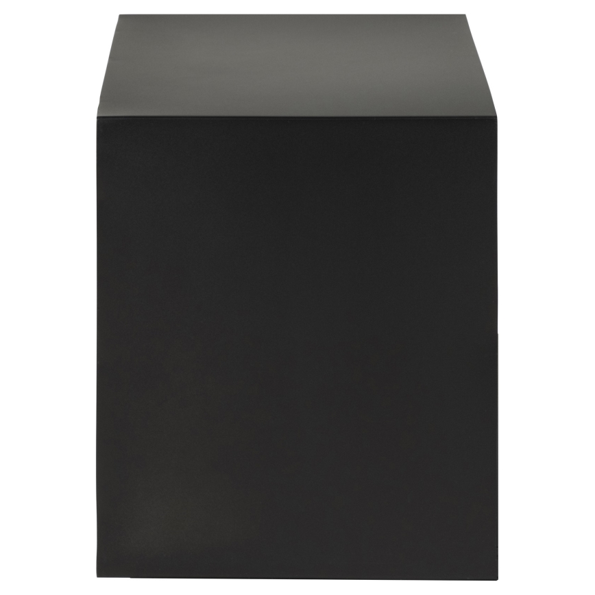 Table de chevet BEKIM avec fixation murale, noir