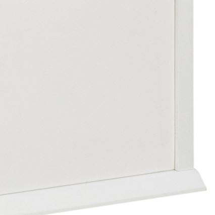 Table de chevet CARLY chêne/blanc