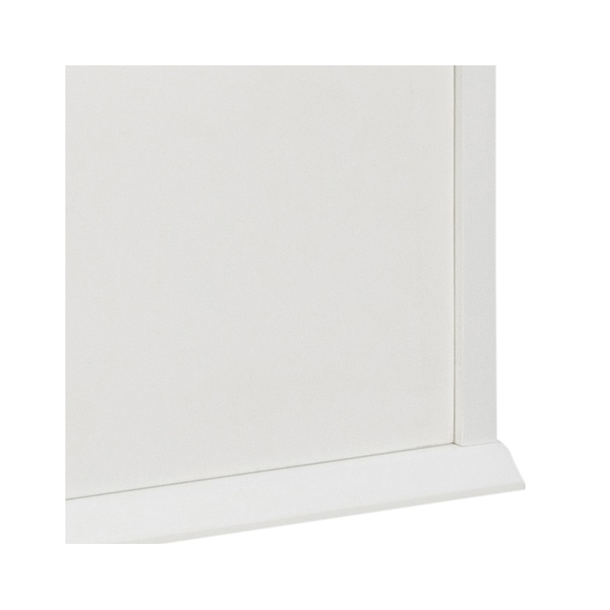 Table de chevet CARLY chêne/blanc