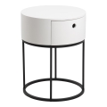 Table de chevet COLUM blanc