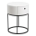 Table de chevet COLUM blanc