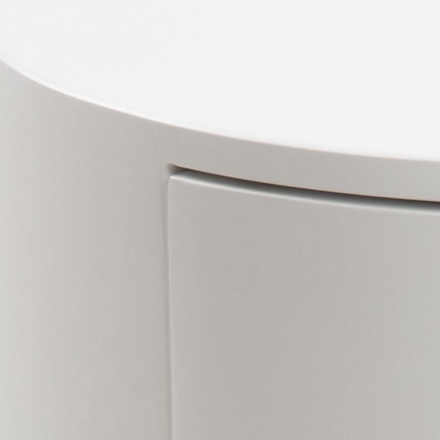 Table de chevet COLUM blanc