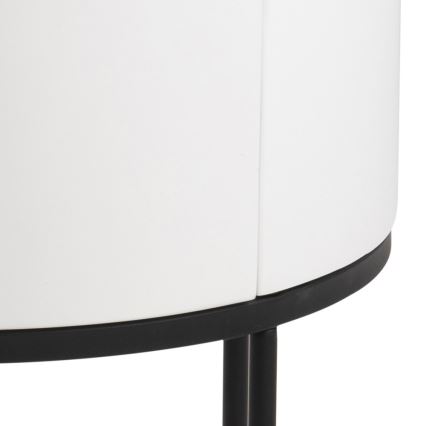 Table de chevet COLUM blanc