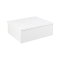 Table de chevet FINO 37x32 cm blanche