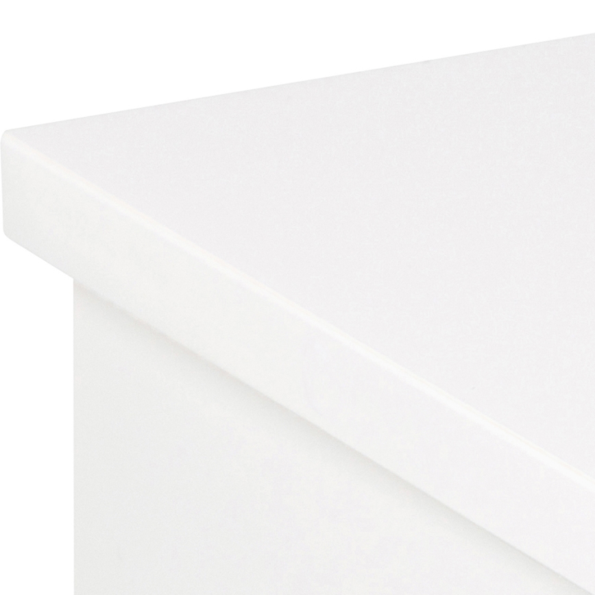 Table de chevet FINO 37x32 cm blanche